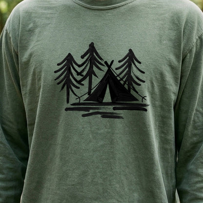 Painted Camp Cotton Long Sleeve