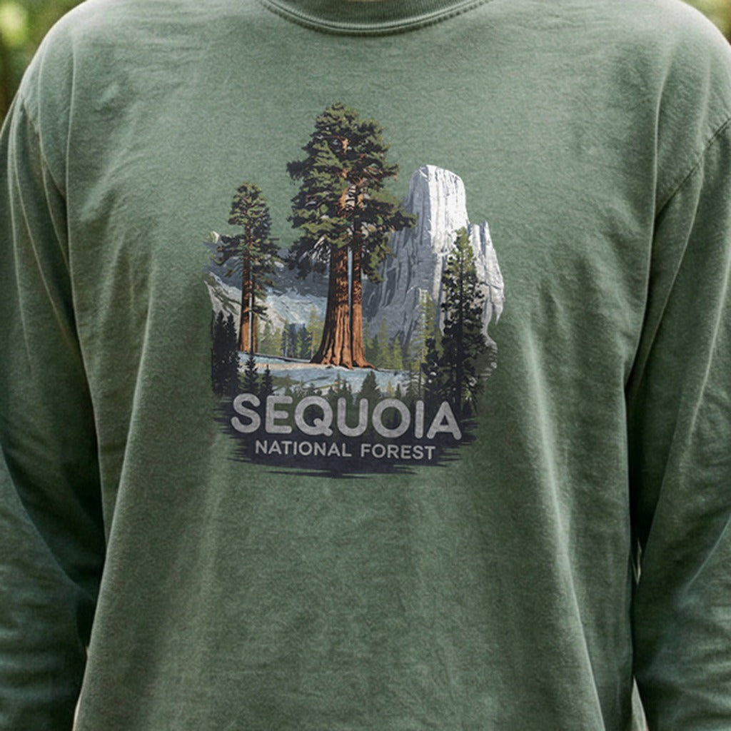 Sequoia National Forest Cotton Long Sleeve