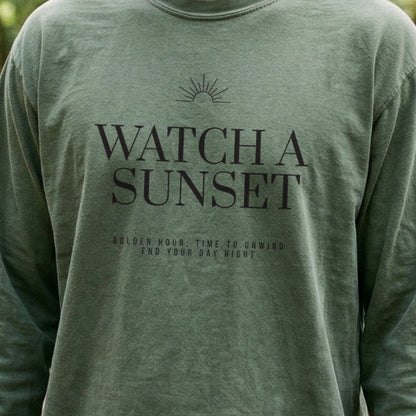 End Your Day Right Cotton Long Sleeve