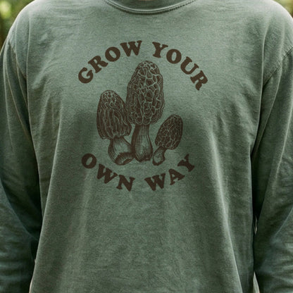 Grow Your Own Way Cotton Long Sleeve