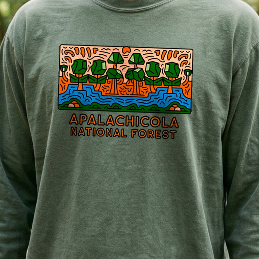 Apalachicola National Forest Cotton Long Sleeve