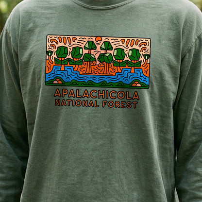 Apalachicola National Forest Cotton Long Sleeve