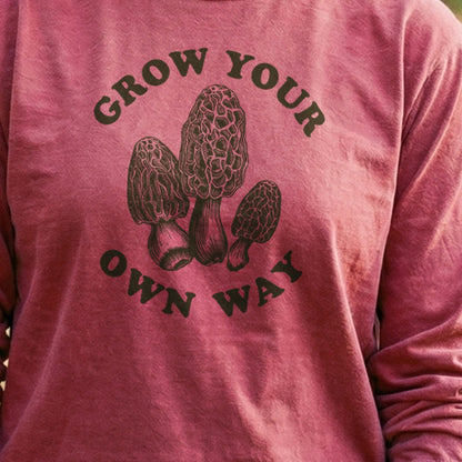 Grow Your Own Way Cotton Long Sleeve