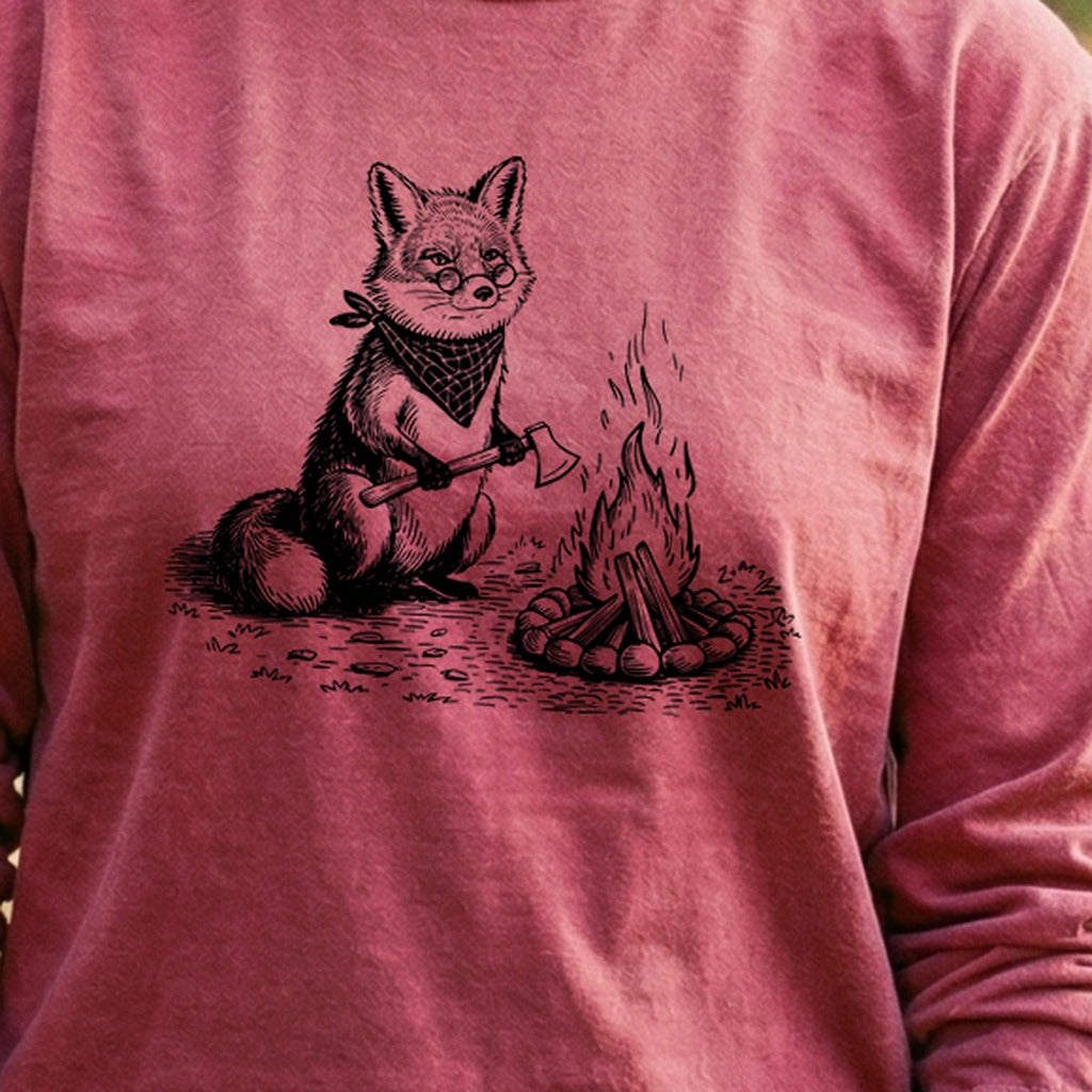 The Pyrofessor Fox Cotton Long Sleeve