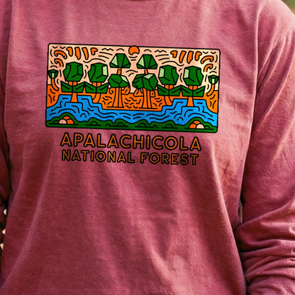 Apalachicola National Forest Cotton Long Sleeve