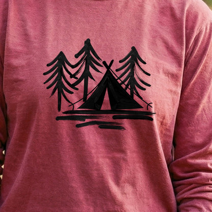 Painted Camp Cotton Long Sleeve