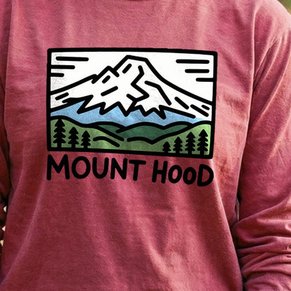 Mount Hood Cotton Long Sleeve