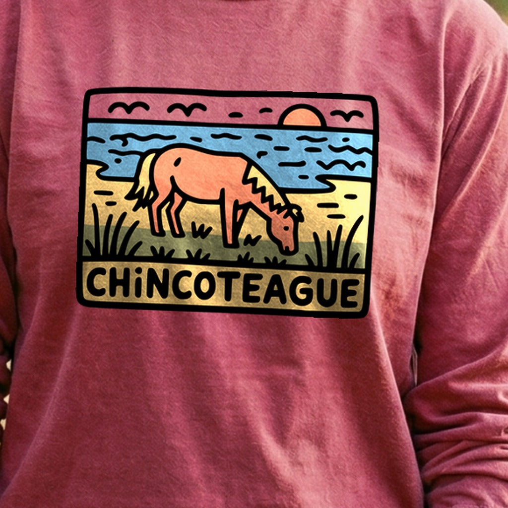 Chincoteague National Wildlife Refuge Cotton Long Sleeve