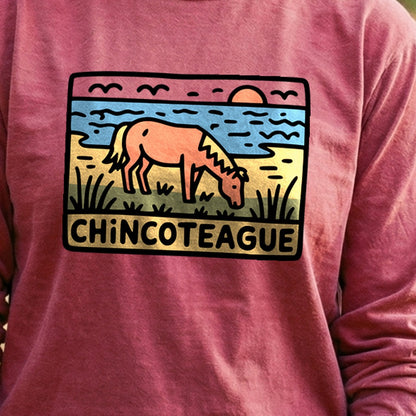Chincoteague National Wildlife Refuge Cotton Long Sleeve