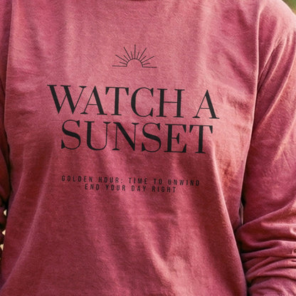 End Your Day Right Cotton Long Sleeve