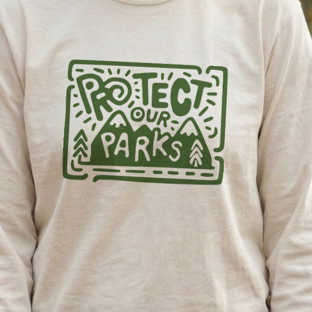 Protect Our Parks Cotton Long Sleeve