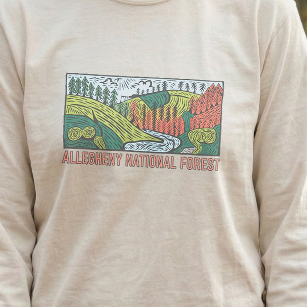 Allegheny National Forest Cotton Long Sleeve