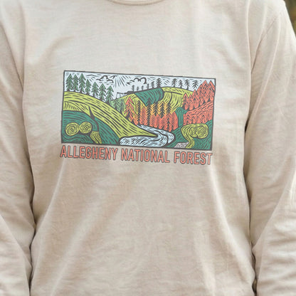 Allegheny National Forest Cotton Long Sleeve