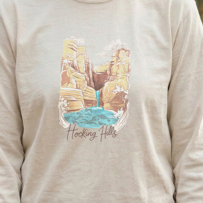 Hocking Hills State Park Cotton Long Sleeve