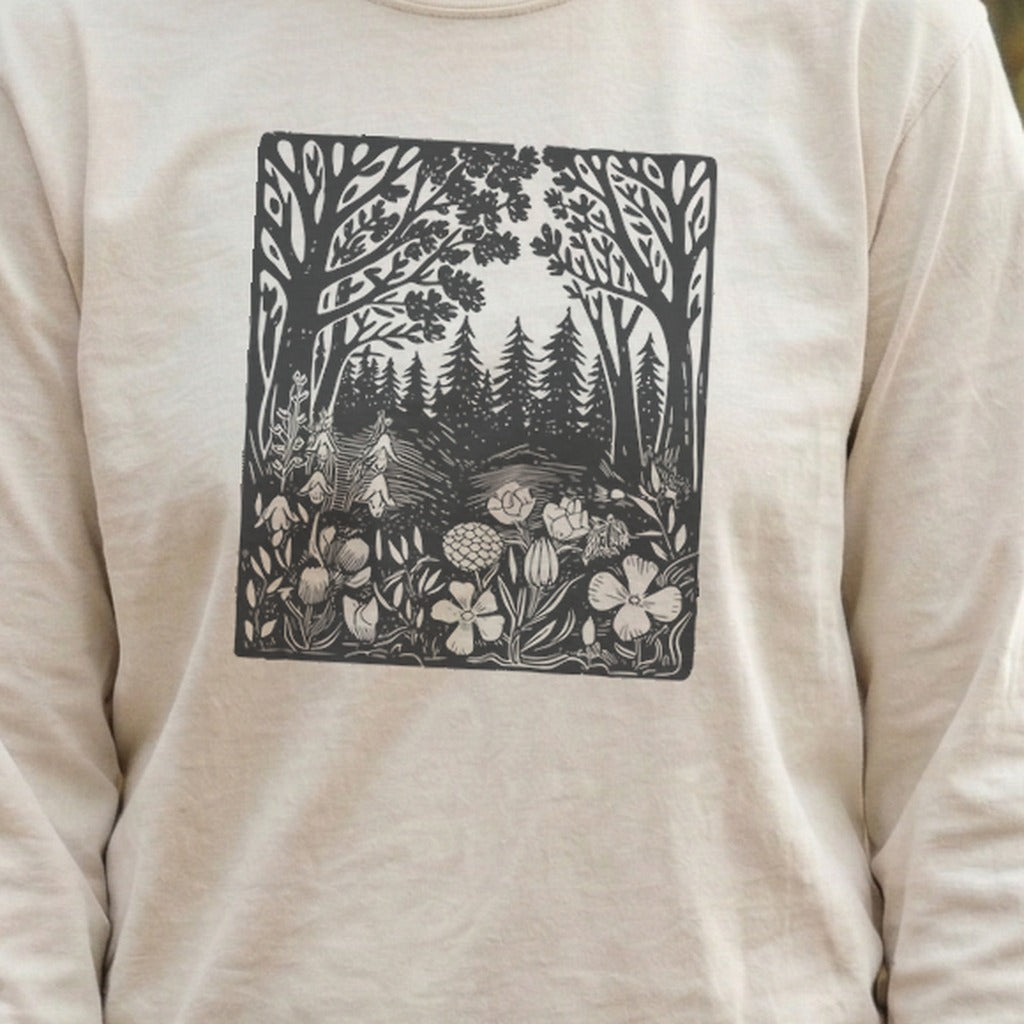 Forest Bloom Cotton Long Sleeve