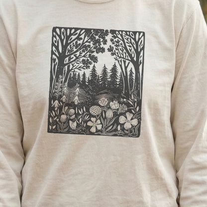 Forest Bloom Cotton Long Sleeve
