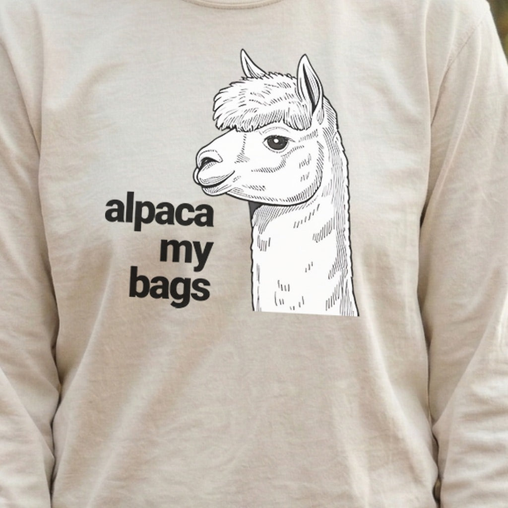 Alpaca My Bags Cotton Long Sleeve