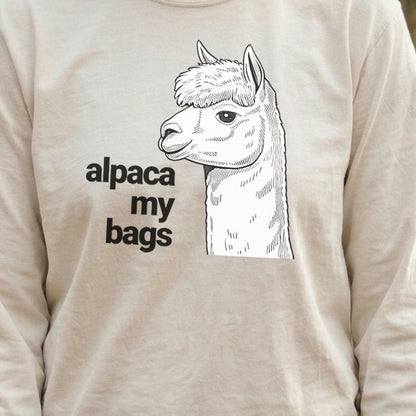 Alpaca My Bags Cotton Long Sleeve