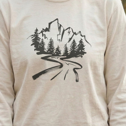 Mountain Bound Cotton Long Sleeve