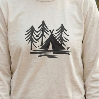 Painted Camp Cotton Long Sleeve