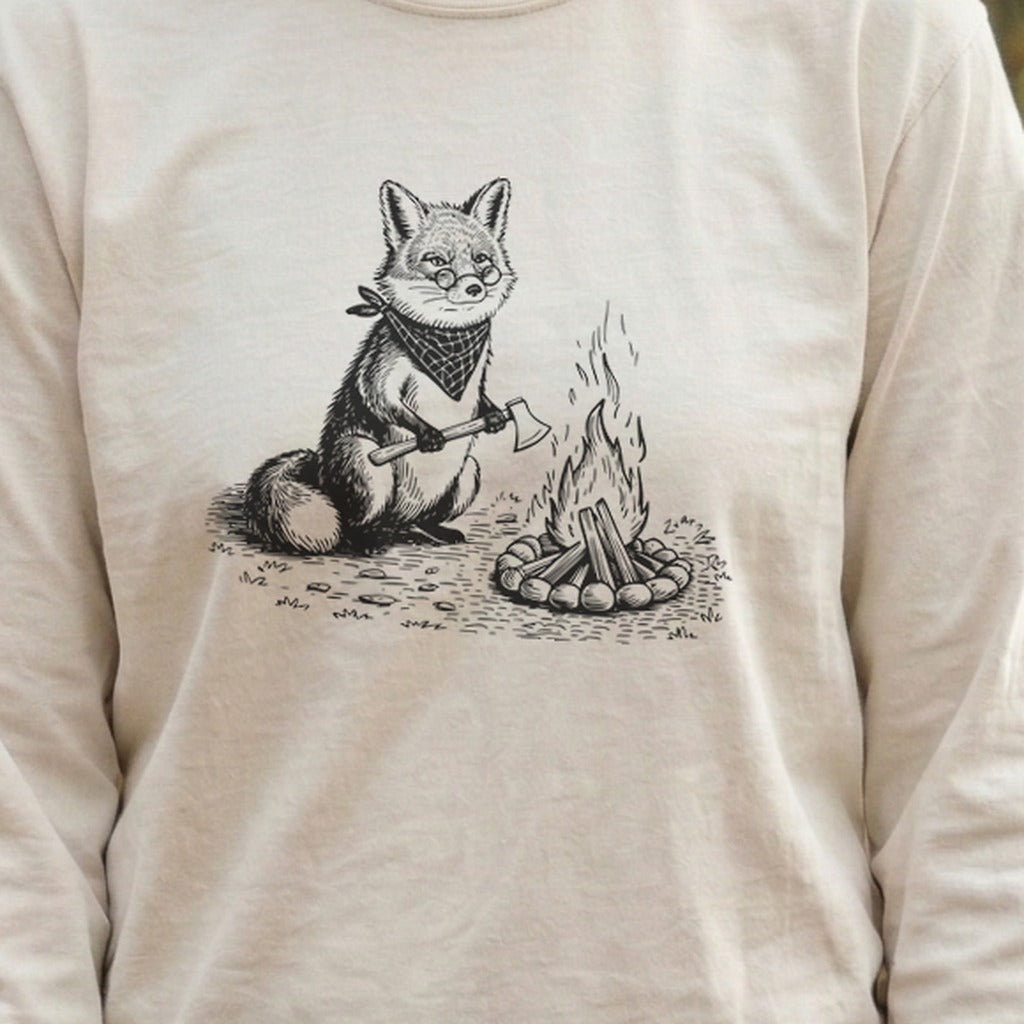 The Pyrofessor Fox Cotton Long Sleeve