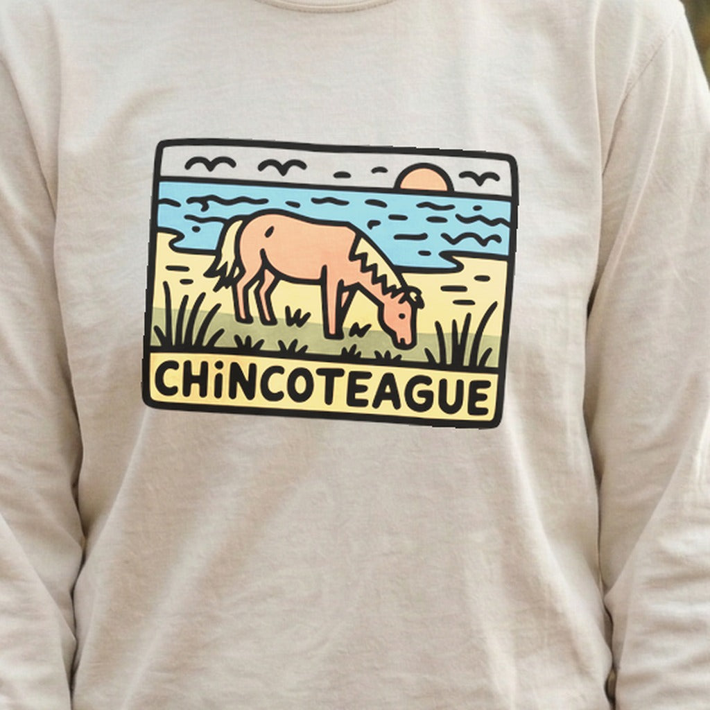 Chincoteague National Wildlife Refuge Cotton Long Sleeve