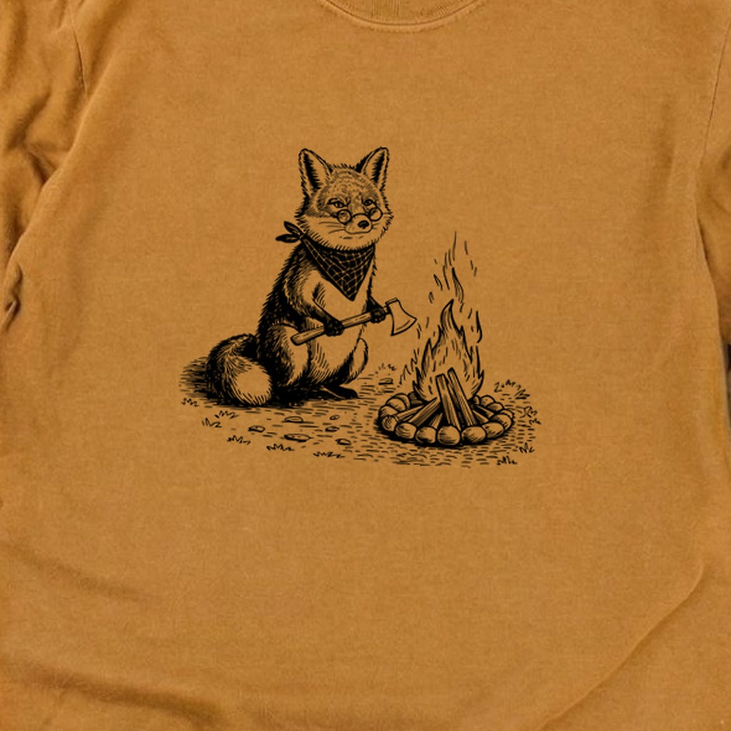 The Pyrofessor Fox Cotton Long Sleeve