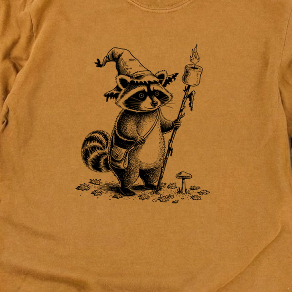 The S'morecerer Raccoon Cotton Long Sleeve