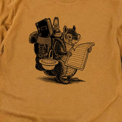 The Packademic Squirrel Cotton Long Sleeve