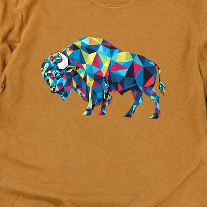 Buffalo Mosaic Cotton Long Sleeve