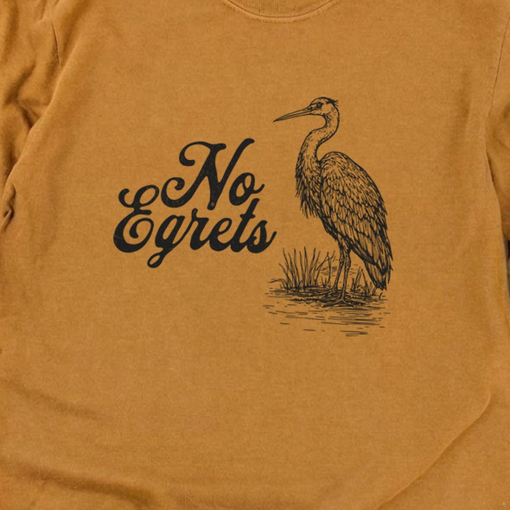 No Egrets Cotton Long Sleeve
