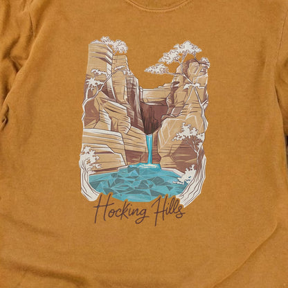 Hocking Hills State Park Cotton Long Sleeve