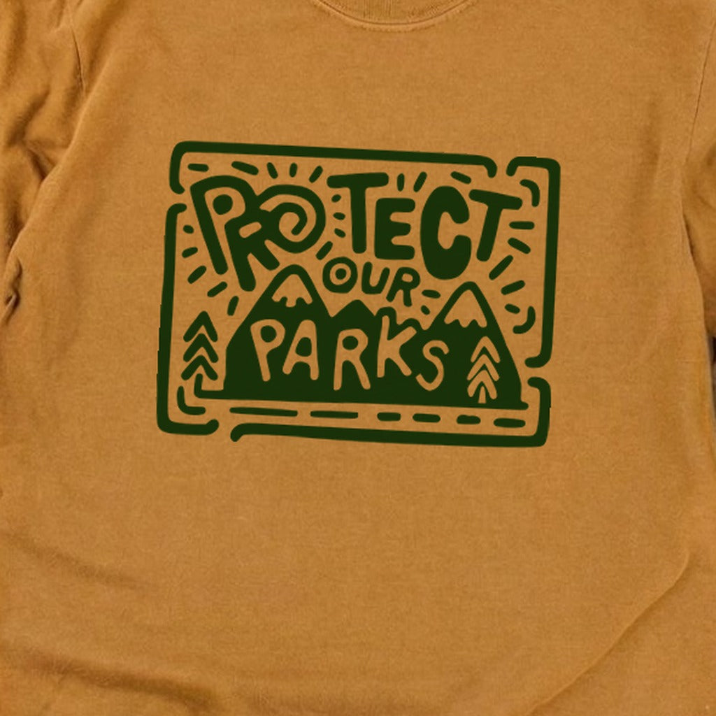 Protect Our Parks Cotton Long Sleeve
