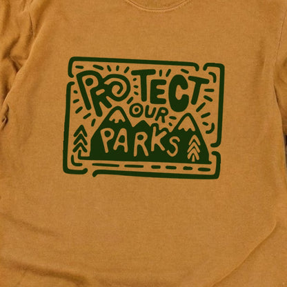 Protect Our Parks Cotton Long Sleeve