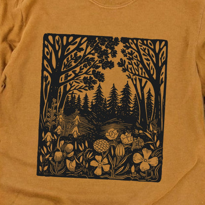 Forest Bloom Cotton Long Sleeve