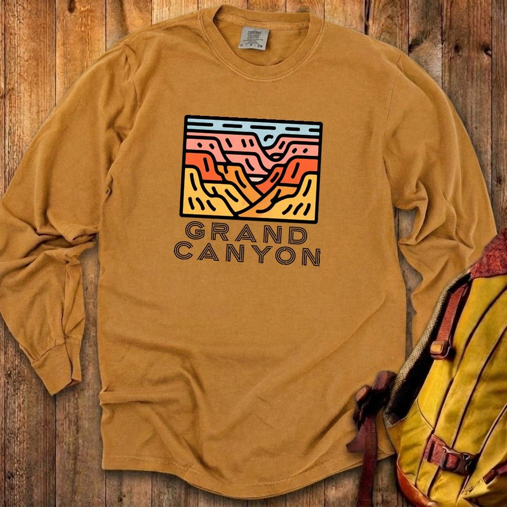 Grand Canyon National Park Cotton Long Sleeve