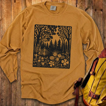 Forest Bloom Cotton Long Sleeve