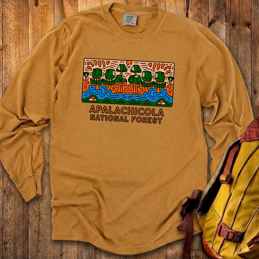 Apalachicola National Forest Cotton Long Sleeve