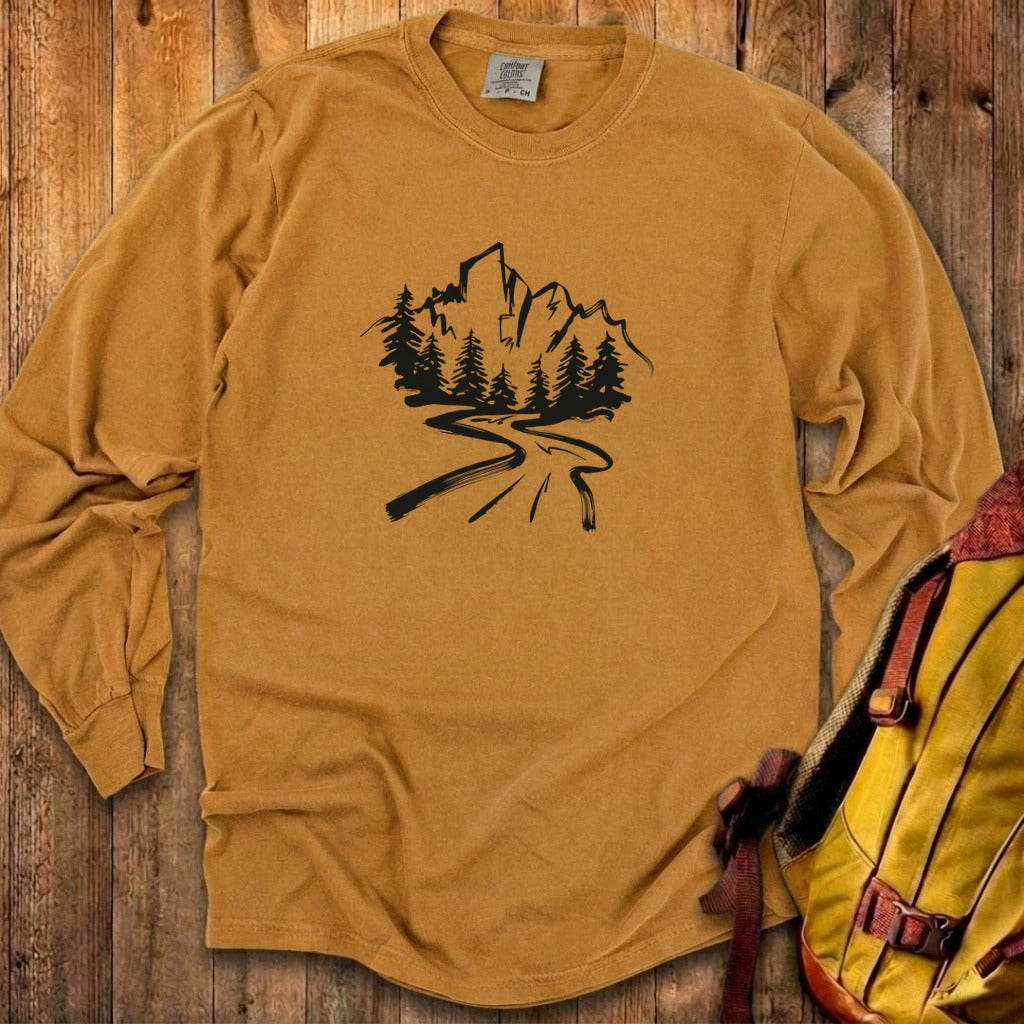 Mountain Bound Cotton Long Sleeve