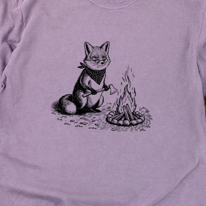 The Pyrofessor Fox Cotton Long Sleeve