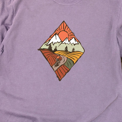 Pedal to the Peaks Cotton Long Sleeve