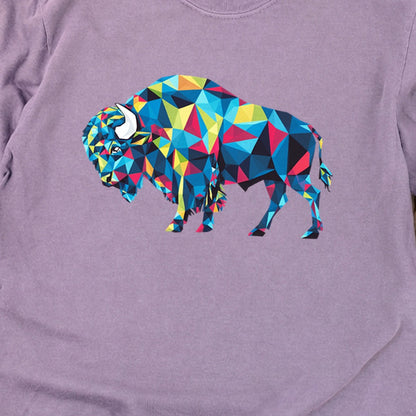 Buffalo Mosaic Cotton Long Sleeve