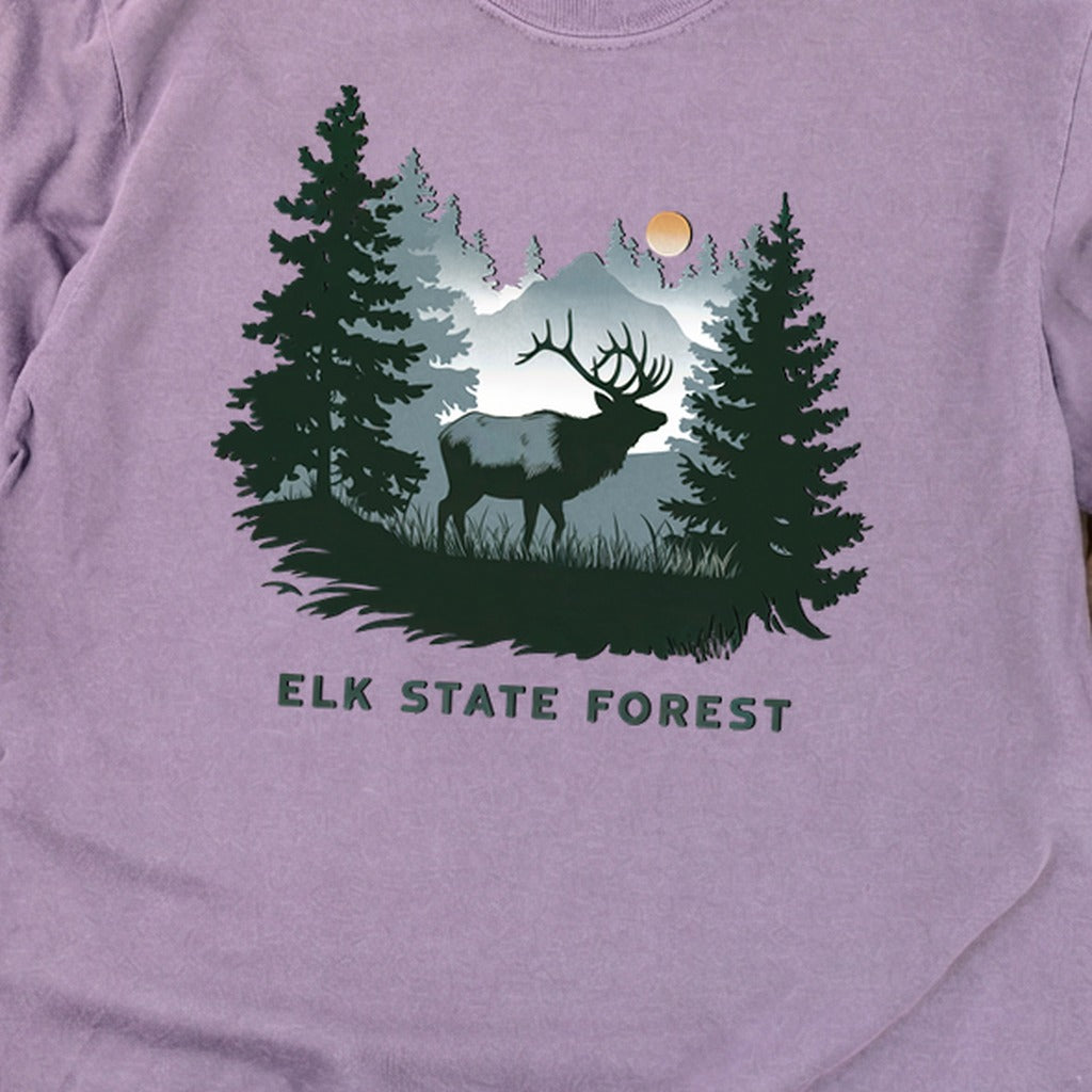Elk State Forest Cotton Long Sleeve