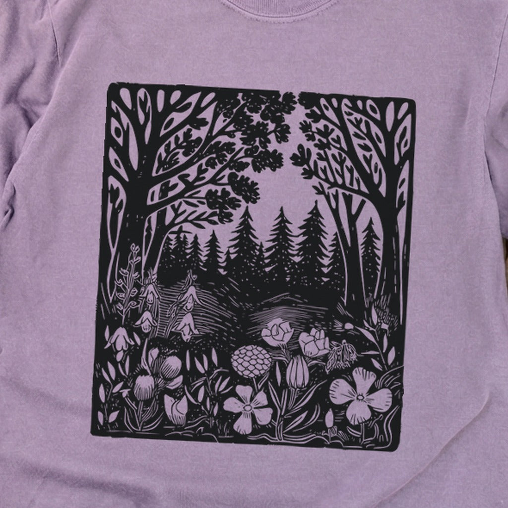 Forest Bloom Cotton Long Sleeve