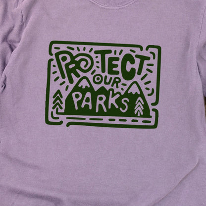 Protect Our Parks Cotton Long Sleeve