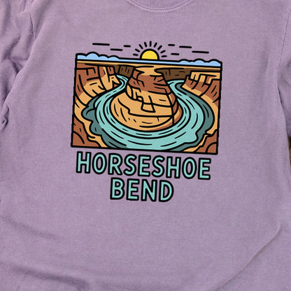 Horseshoe Bend Glen Canyon Cotton Long Sleeve