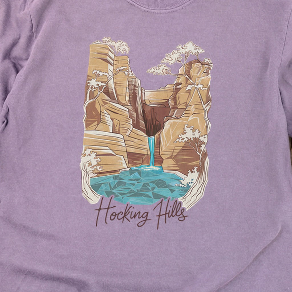 Hocking Hills State Park Cotton Long Sleeve