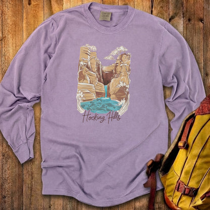 Hocking Hills State Park Cotton Long Sleeve