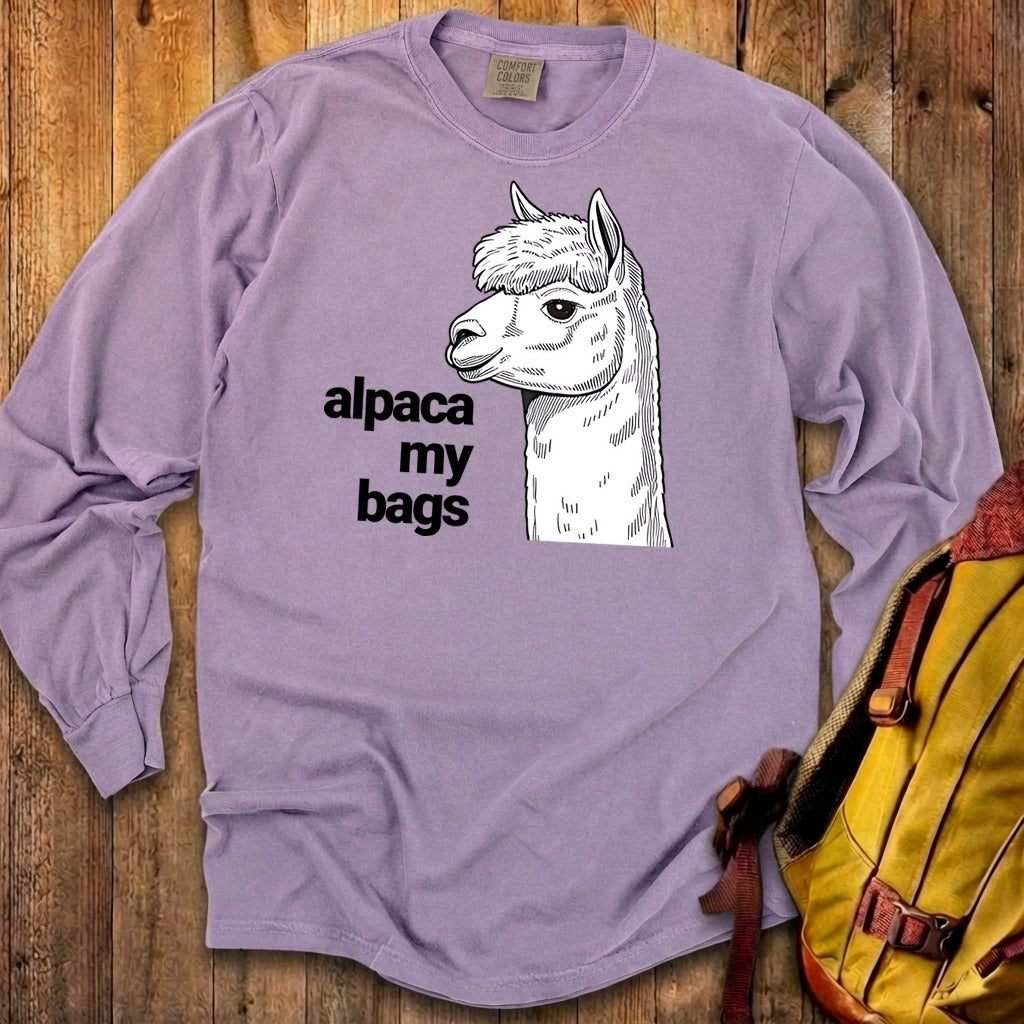 Alpaca My Bags Cotton Long Sleeve