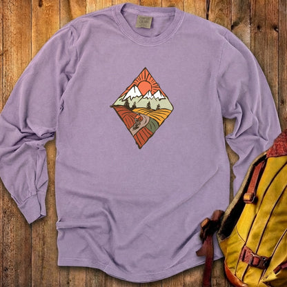 Pedal to the Peaks Cotton Long Sleeve
